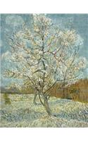 The Pink Peach Tree, Vincent Van Gogh. Graph Paper Journal: 150 Pages, 8.5 X 11 Inches (21.59 X 27.94 Centimeters), Diary, Composition Book. Soft Cover.