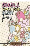 Doodle Comic Book Diary for Girls