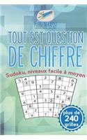 Tout est question de chiffre Sudoku, niveaux facile à moyen (plus de 240 grilles)