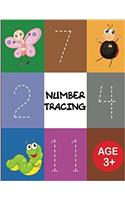 Number Tracing Practice for Kids: Volume 4 (Tracing Letter for Kids)