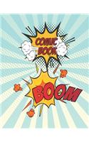 Draw Your Own Comics/Blank Comic Journal - 24 Pages of Fun Comic - A Large 8.5
