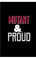 Mutant and proud: Food Journal - Track your Meals - Eat clean and fit - Breakfast Lunch Diner Snacks - Time Items Serving Cals Sugar Protein Fiber Carbs Fat - 110 pag