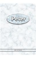 Peter - Lined Notebook