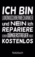 Ich bin Landmaschinenmechaniker und nein ich repariere deinen Düngerstreuer nicht kostenlos