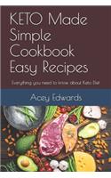 KETO Made Simple Cookbook Easy Recipes