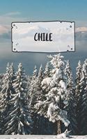 Chile: Ruled Travel Diary Notebook or Journey Journal - Lined Trip Pocketbook for Men and Women with Lines