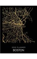 2020 Planner Boston: Weekly - Dated With To Do Notes And Inspirational Quotes - Boston - Massachusetts(48 City Map Calendar Diary Book)