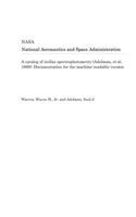 A Catalog of Stellar Spectrophotometry (Adelman, Et Al. 1989)