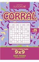 Sudoku Corral - 200 Easy to Master Puzzles 9x9 (Volume 25)