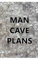 2019 Daily Planner for Men Man Cave Plans Engraved Carved Stone Style 384 Pages