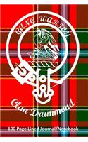 Clan Drummond 100 Page Lined Journal/Notebook