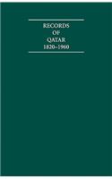 Records of Qatar 1820-1960 8 Volume Hardback Set Including Boxed Genealogical Tables and Maps