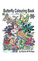 Butterfly Colouring Book: Adult Colouring Book
