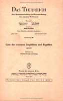 Liste Der Rezenten Amphibien Und Reptilien. Agamidae