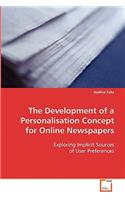The development of a personalisation concept for online newspapers: (English)