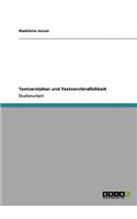 Textverstehen und Textverständlichkeit