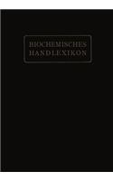 Biochemisches Handlexikon