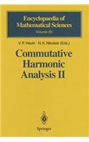 Commutative Harmonic Analysis II