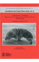 Checklisten Der Fauna Osterreichs, No.8: Hieronymus Dastych: Tardigrada; Werner E. Holzinger, Andreas Chovanec & Johann A. Waringer: Odonata (Insecta)