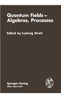 Quantum Fields -- Algebras, Processes