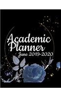 Academic Planner June 2019-2020: College Student Calendar & Class Schedule for School Assignments, Classes & Teachings - Academic Year Tracker, Grade Log Book, Goal Board, Vocationa