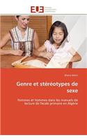 Genre et stéréotypes de sexe