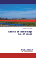 Analysis of codon usage bias of Congo