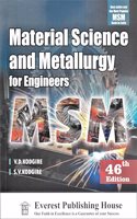 Material Science and Metallurgy for Engineers