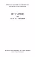 List of Members 2001: Issmge