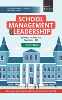 School Management and leadership | All UP , Bihar and Jharkhand state B.Ed. Universities