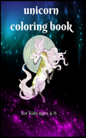 Unicorn coloring book for kids ages 4-8: A Fun Kid Workbook Game For Learning, Coloring, Dot To Dot, Mazes, Word Search and More