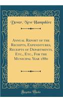 Annual Report of the Receipts, Expenditures, Receipts of Departments, Etc., Etc., For the Municipal Year 1880 (Classic Reprint)