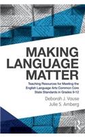 Making Language Matter