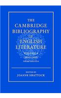 Cambridge Bibliography of English Literature: Volume 4, 1800-1900