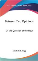 Between Two Opinions