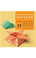Origami Paper Pattern - 6 3/4" - 33 Sheets: Tuttle Origami Paper: High-Quality Origami Sheets Printed with 4 Different Designs: Instructions for 6 Projects Included