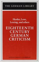 Eighteenth Century German Criticism