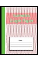 Isometric Graph Paper: Isometric Notebook: 1/4 Inch Equilateral Triangle 8.5 x 11, Isometric Drawing 3D Triangular Paper, Between Parallel Lines Grid, Composition Technica