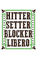 Hitter Setter Blocker Libero