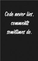 Code Never Lies, Comments Sometimes Do
