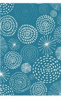 Modern Circular Doodles Notebook