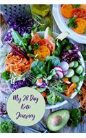 My 28 Day Keto Journey: For Beginners To Plan, Organize And Track New Diet And Healthy Lifestyle