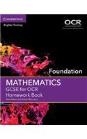 GCSE Mathematics for OCR Foundation Homework Book