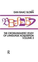 The Crosslinguistic Study of Language Acquisition