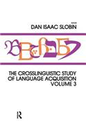 Crosslinguistic Study of Language Acquisition