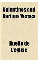 Valentines and Various Verses