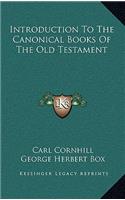 Introduction to the Canonical Books of the Old Testament