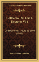 Colleccao Das Leis E Decretos V14