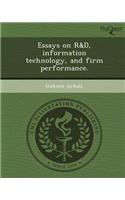 Essays on R&d