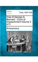 Trial of George G. Barnard - Court of Impeachment Volume 3 of 3